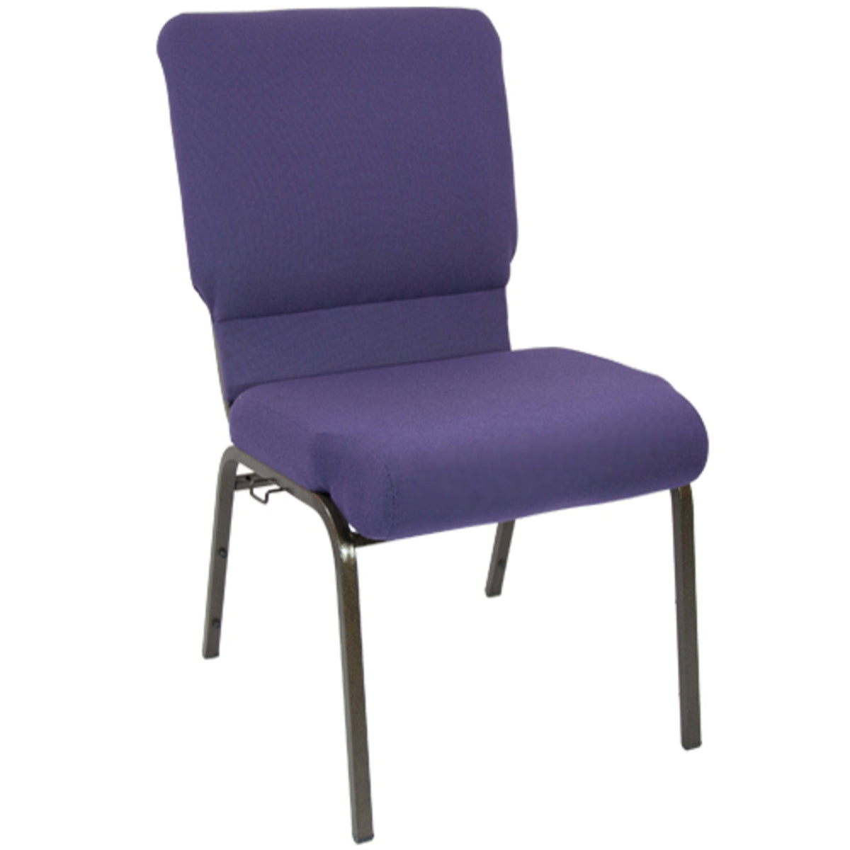 ADVANTAGE Molded Foam Stackable Church Chair 18.5in W