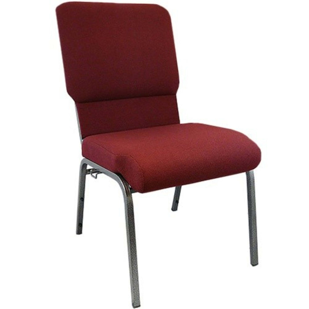 ADVANTAGE Molded Foam Stackable Church Chair 18.5in W
