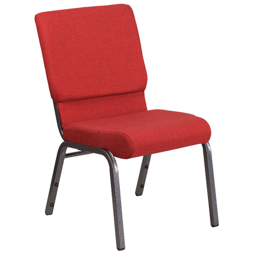 FLASH HERCULES Series Stackable Church Chair 18.5in W