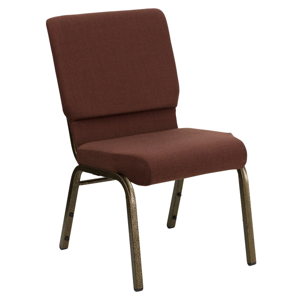 FLASH HERCULES Series Stackable Church Chair 18.5in W