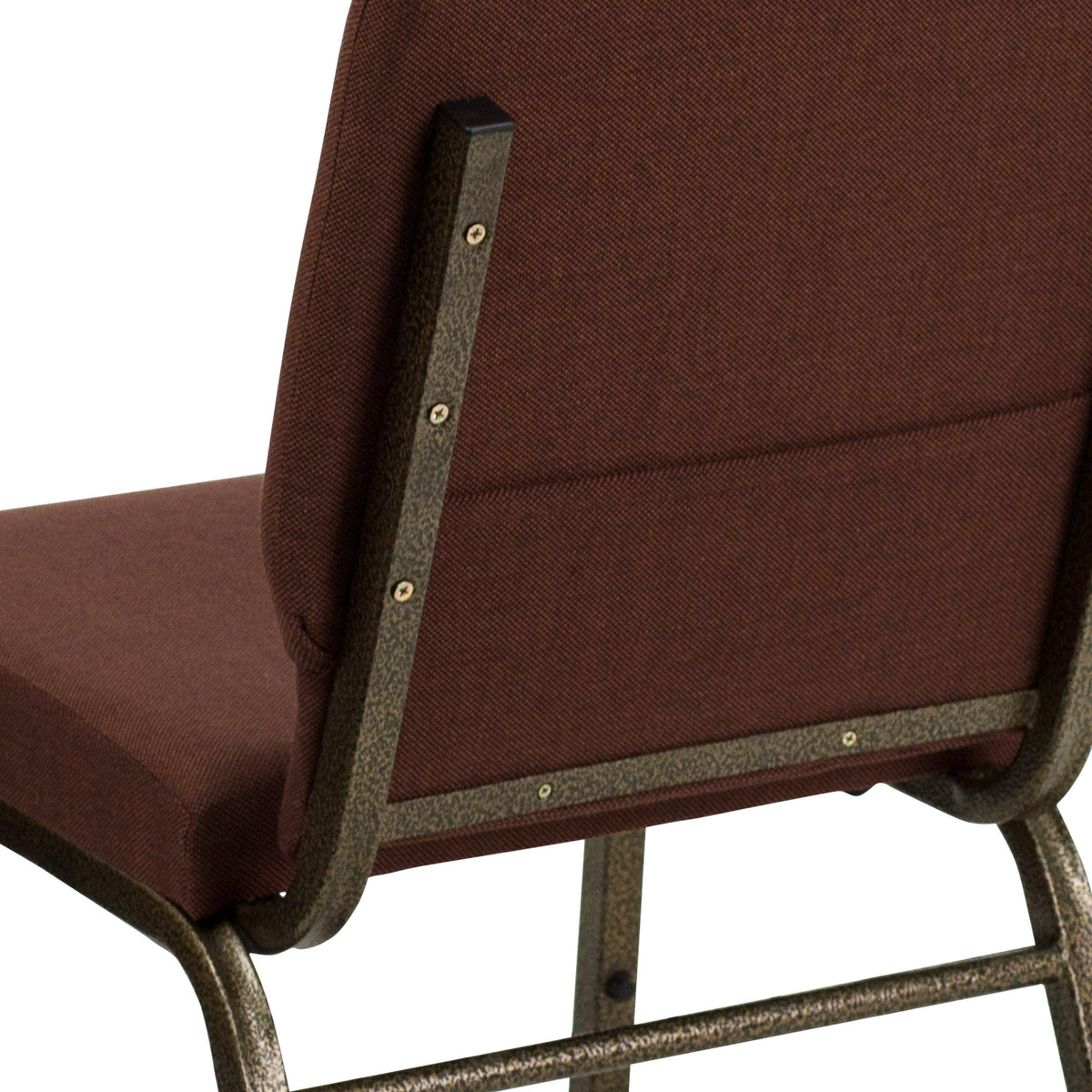 FLASH HERCULES Series Stackable Church Chair 18.5in W