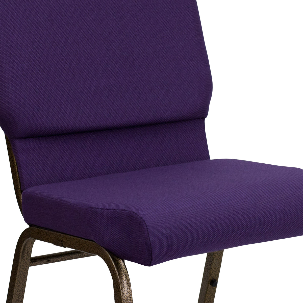 FLASH HERCULES Series Stackable Church Chair 18.5in W