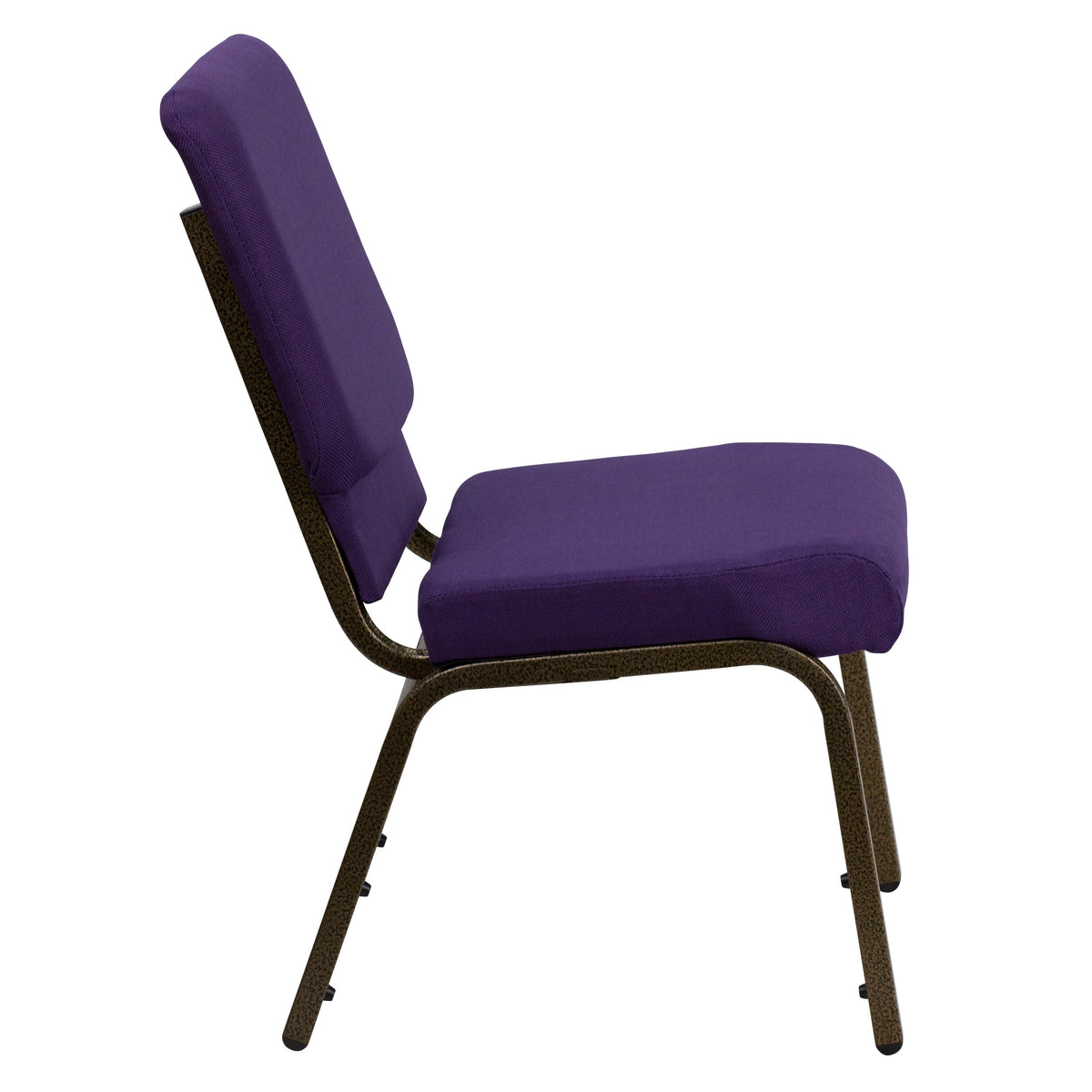 FLASH HERCULES Series Stackable Church Chair 18.5in W