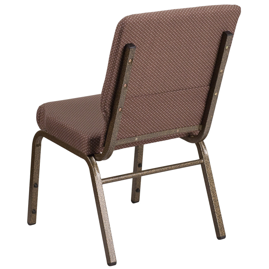 FLASH HERCULES Series Stackable Church Chair 18.5in W