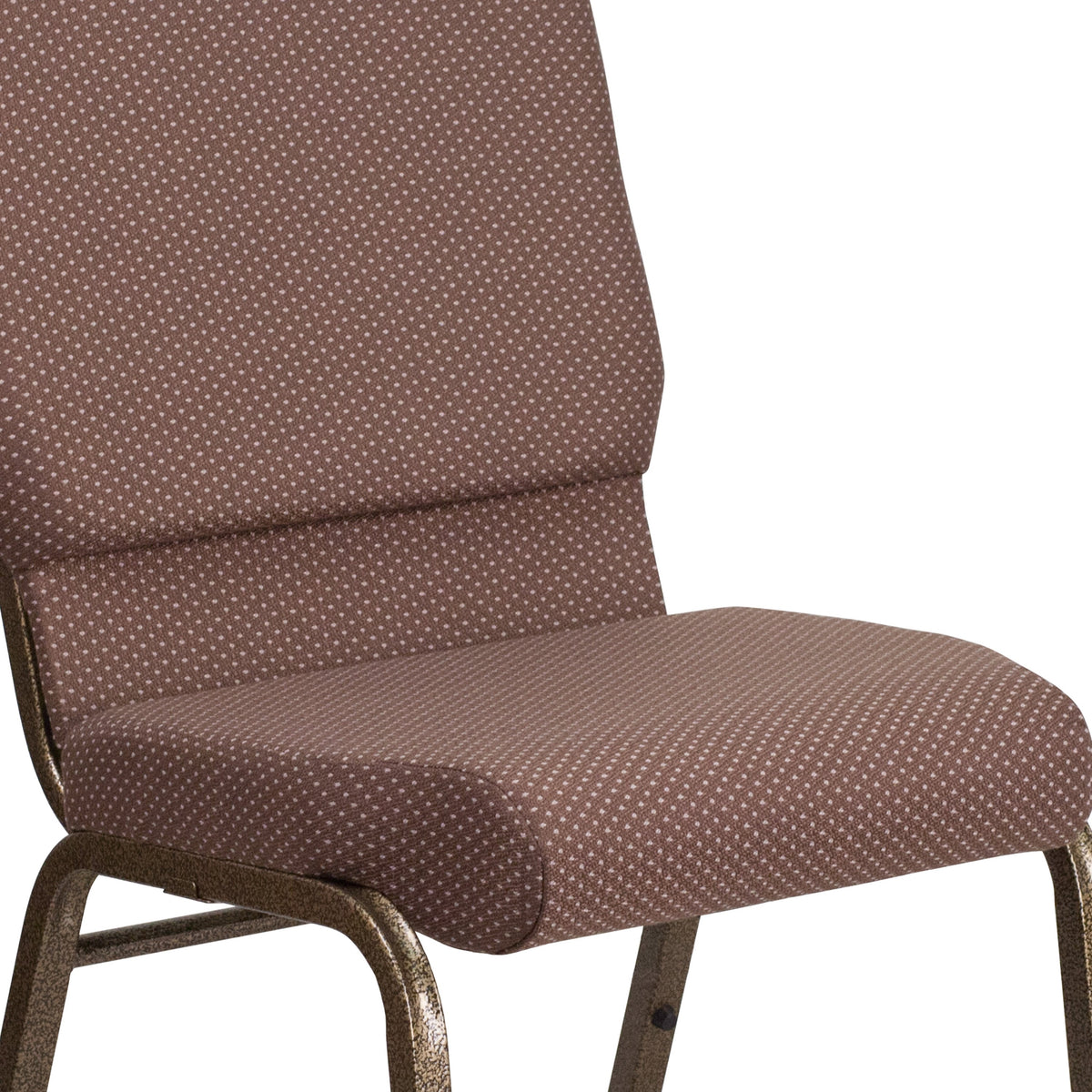 FLASH HERCULES Series Stackable Church Chair 18.5in W
