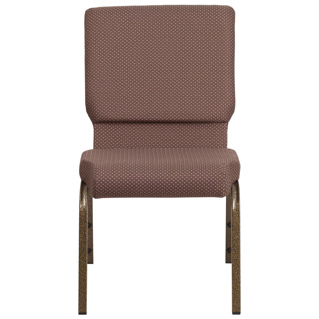 FLASH HERCULES Series Stackable Church Chair 18.5in W