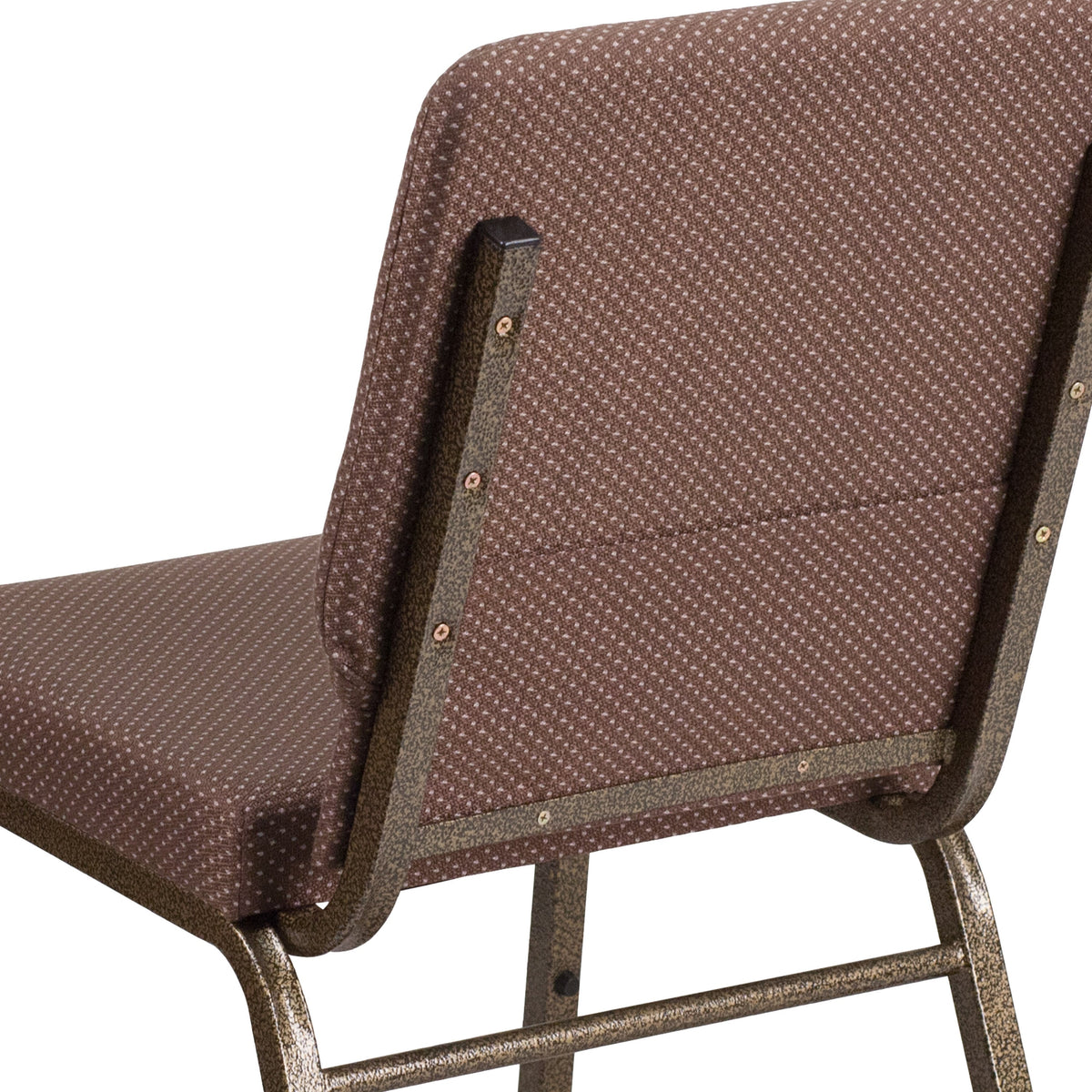 FLASH HERCULES Series Stackable Church Chair 18.5in W