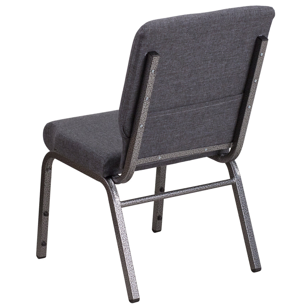 FLASH HERCULES Series Stackable Church Chair 18.5in W