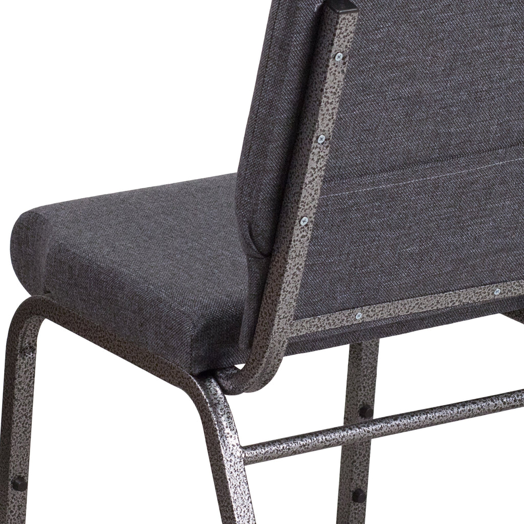 FLASH HERCULES Series Stackable Church Chair 18.5in W