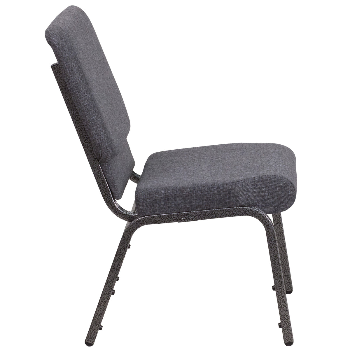 FLASH HERCULES Series Stackable Church Chair 18.5in W