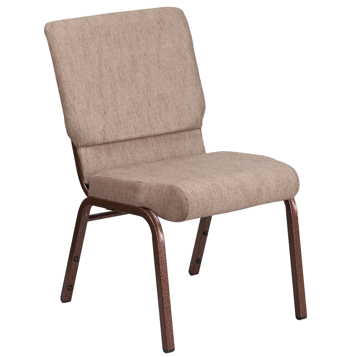 FLASH HERCULES Series Stackable Church Chair 18.5in W