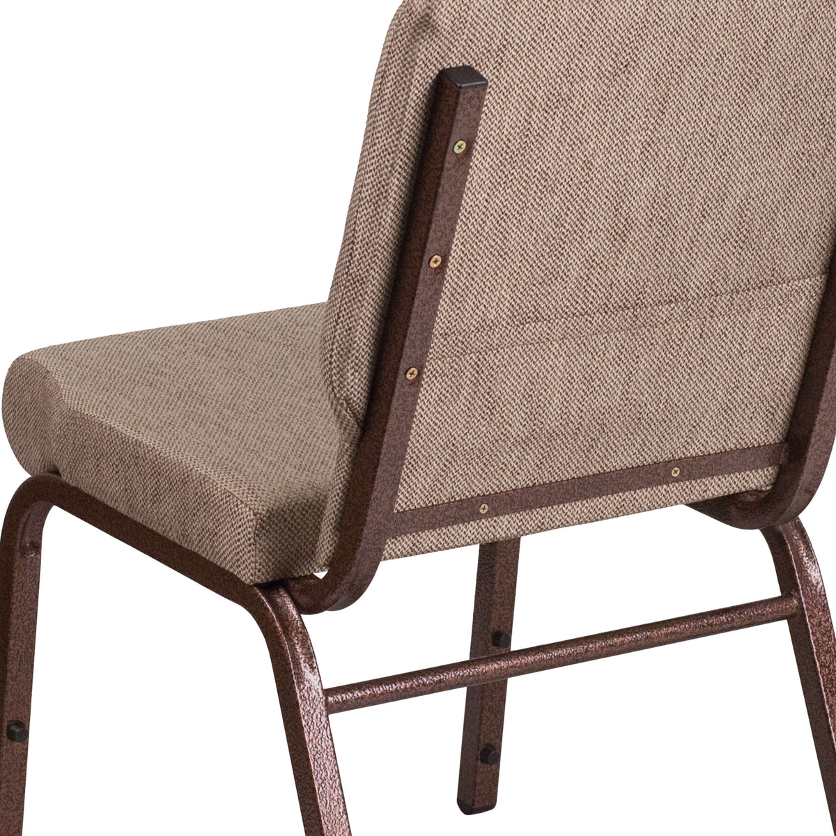 FLASH HERCULES Series Stackable Church Chair 18.5in W