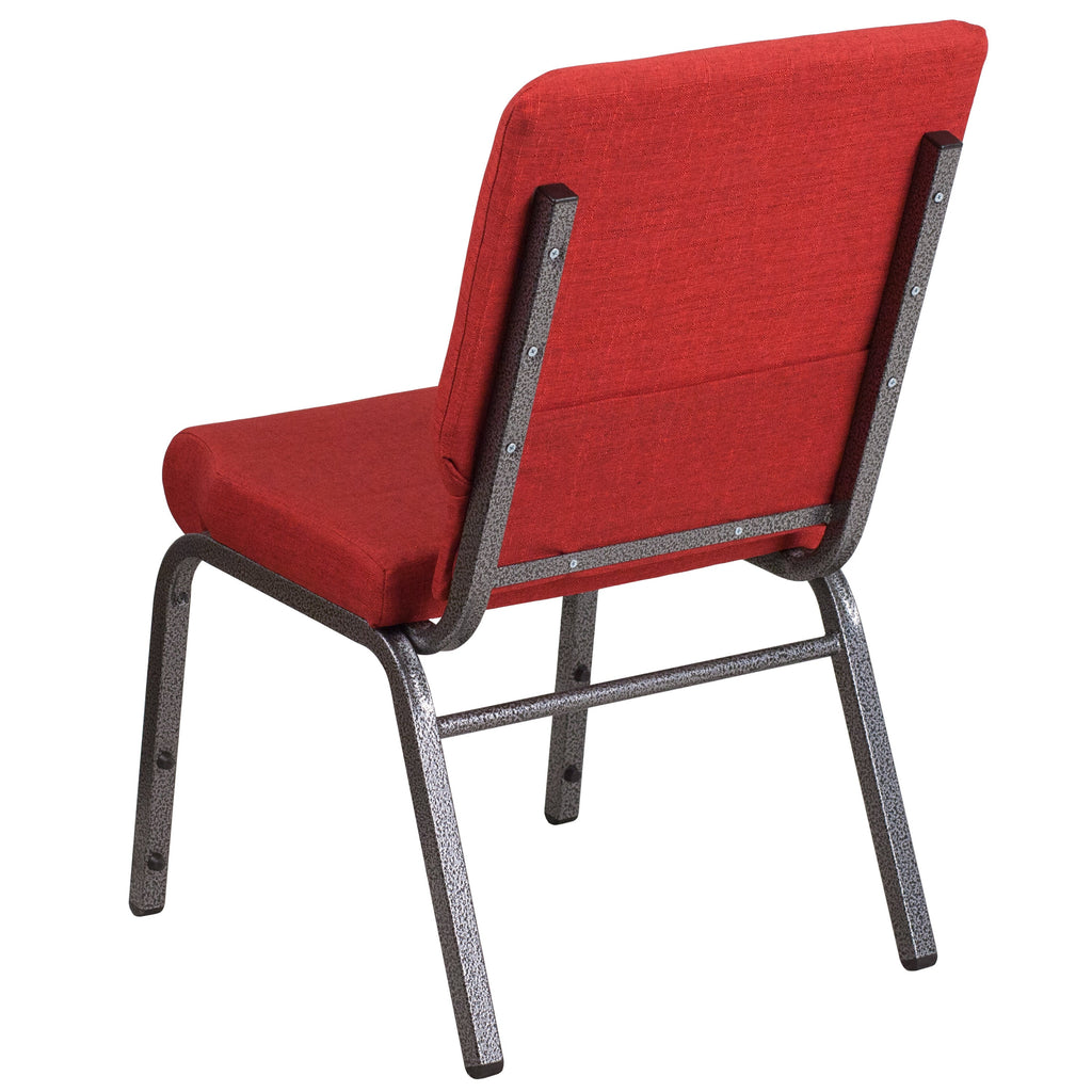 FLASH HERCULES Series Stackable Church Chair 18.5in W
