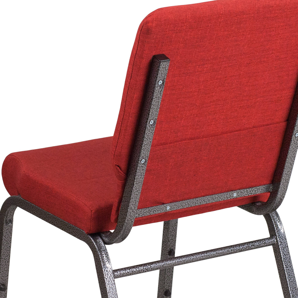 FLASH HERCULES Series Stackable Church Chair 18.5in W