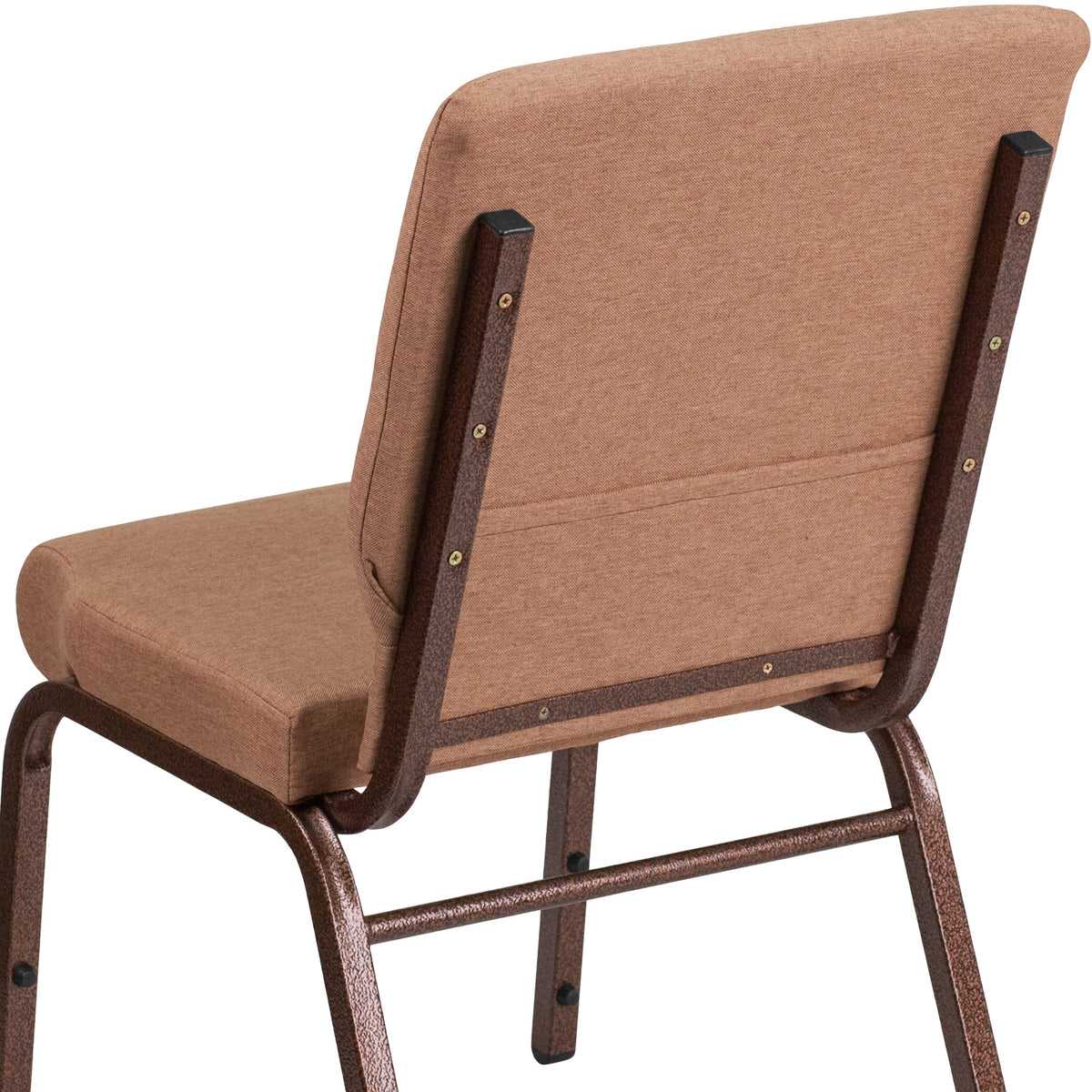 FLASH HERCULES Series Stackable Church Chair 18.5in W
