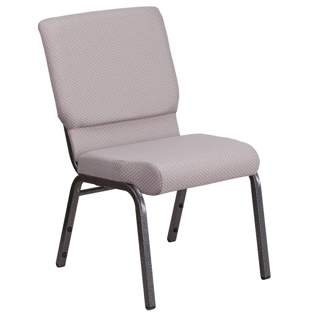 FLASH HERCULES Series Stackable Church Chair 18.5in W