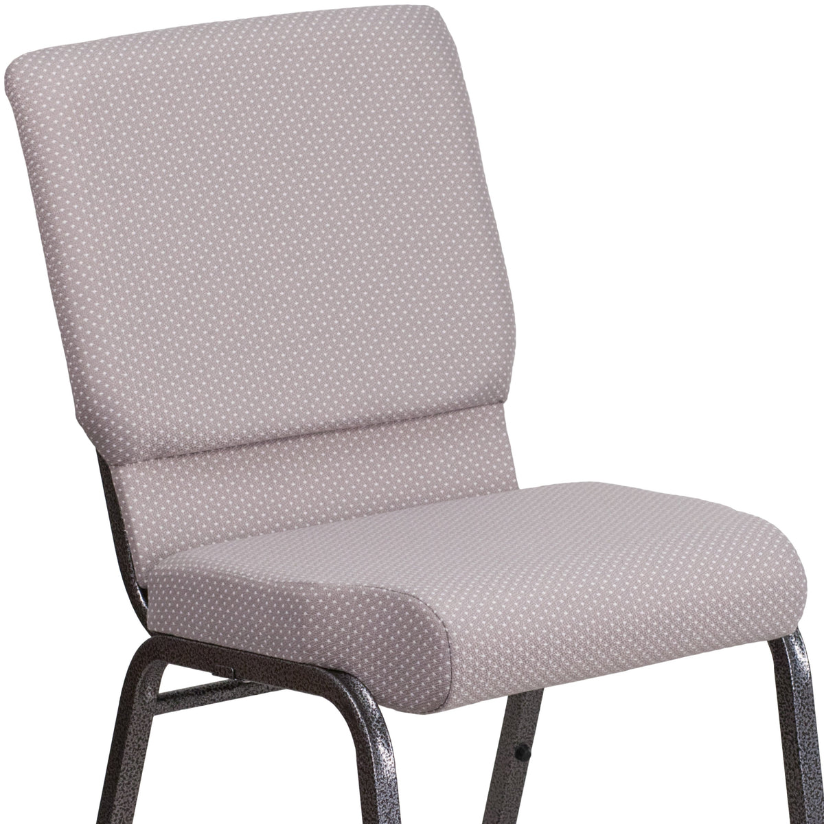 FLASH HERCULES Series Stackable Church Chair 18.5in W