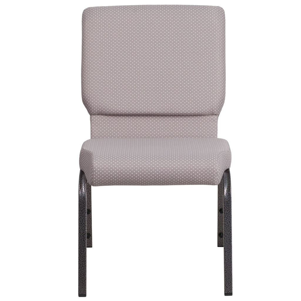 FLASH HERCULES Series Stackable Church Chair 18.5in W