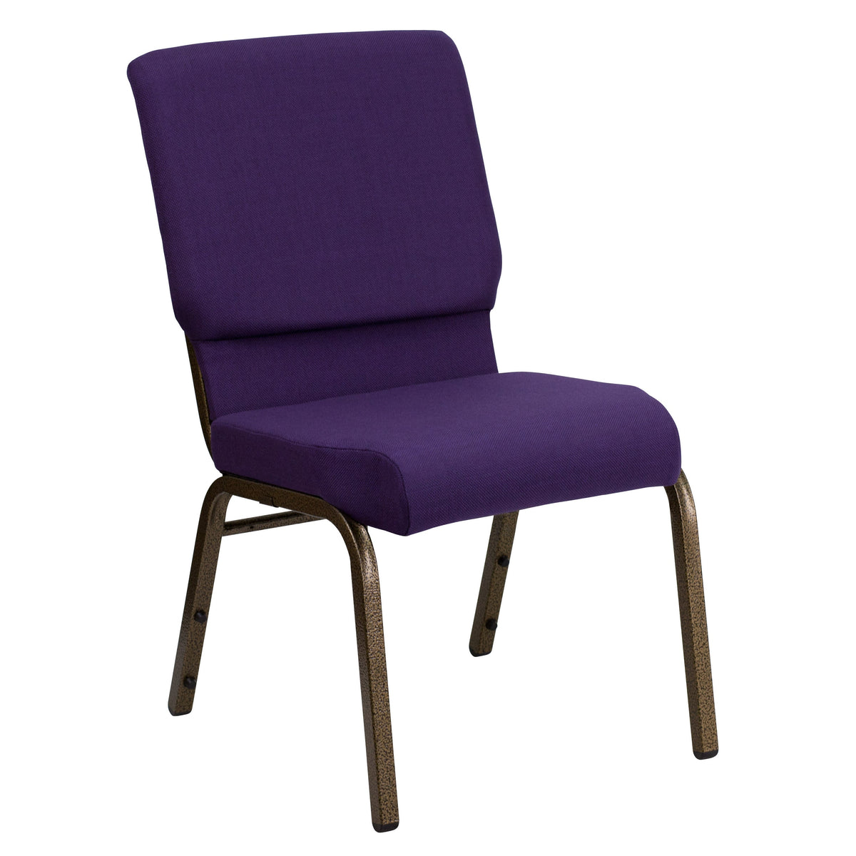 FLASH HERCULES Series Stackable Church Chair 18.5in W
