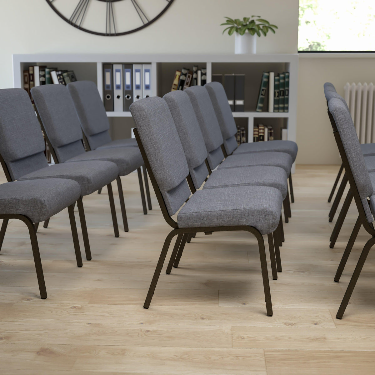 HERCULES Series Stackable Church Chair 18.5in W