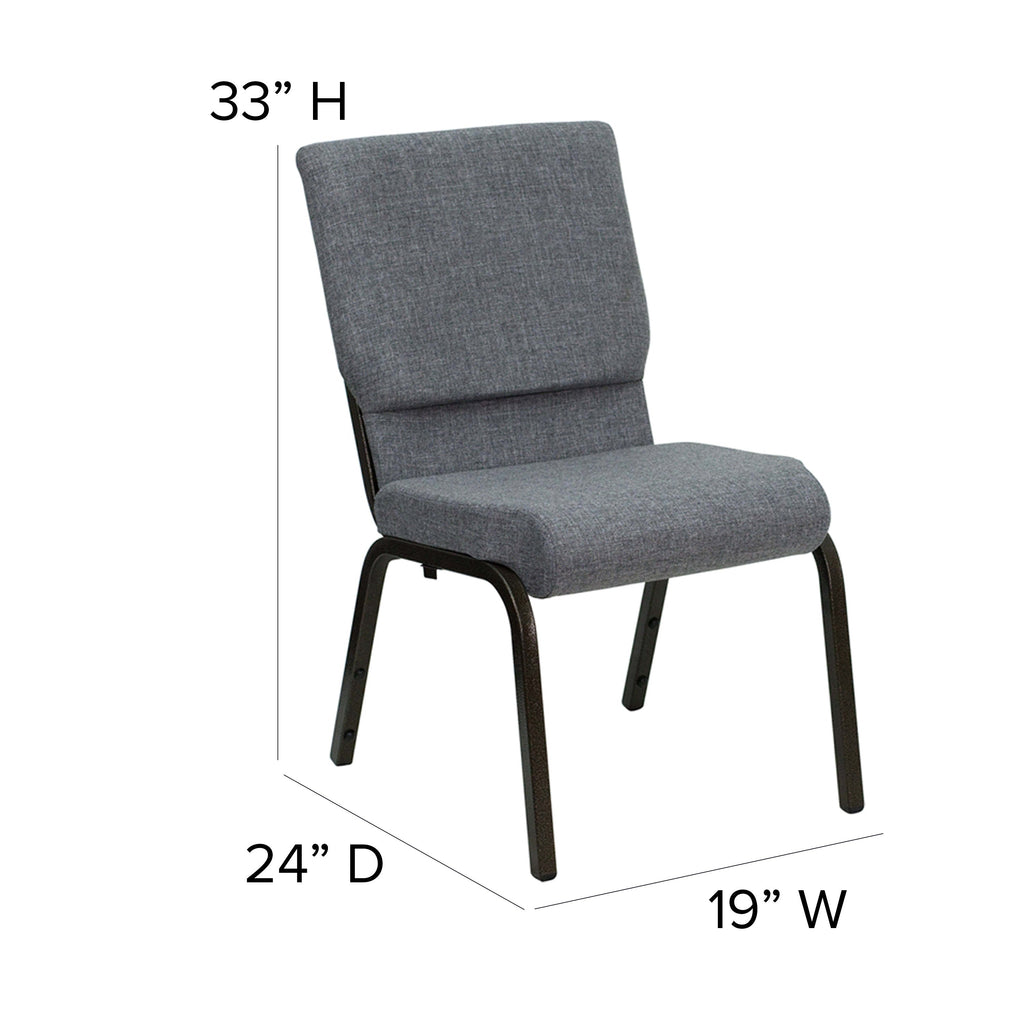 HERCULES Series Stackable Church Chair 18.5in W