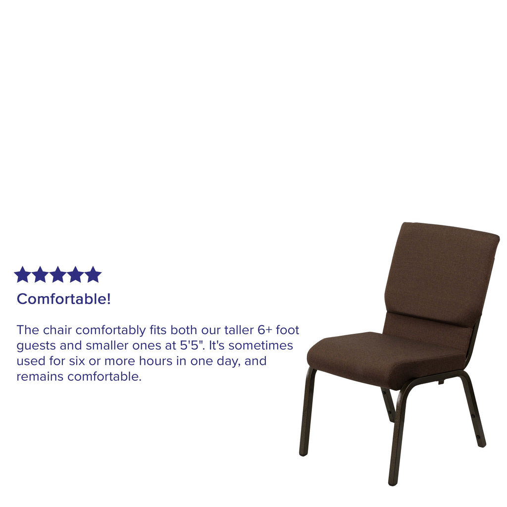 HERCULES Series Stackable Church Chair 18.5in W