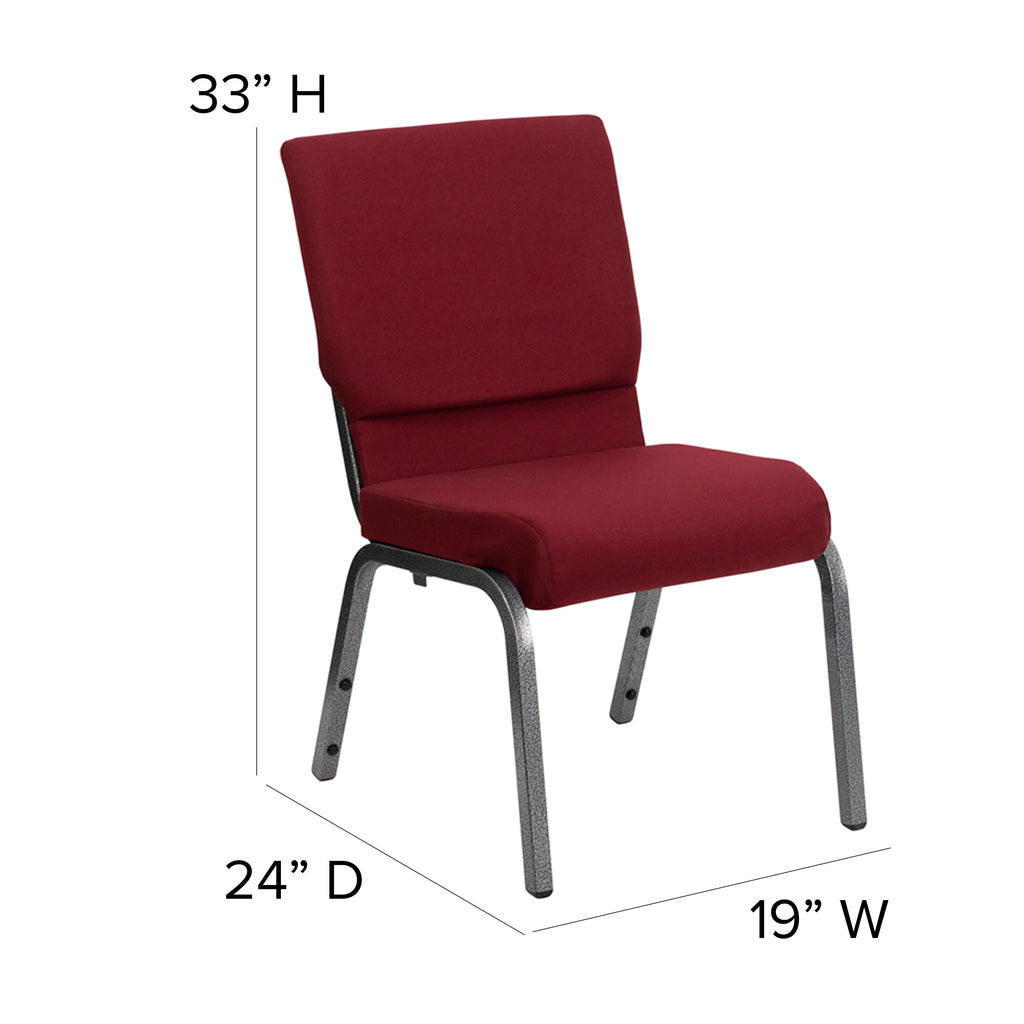 HERCULES Series Stackable Church Chair 18.5in W