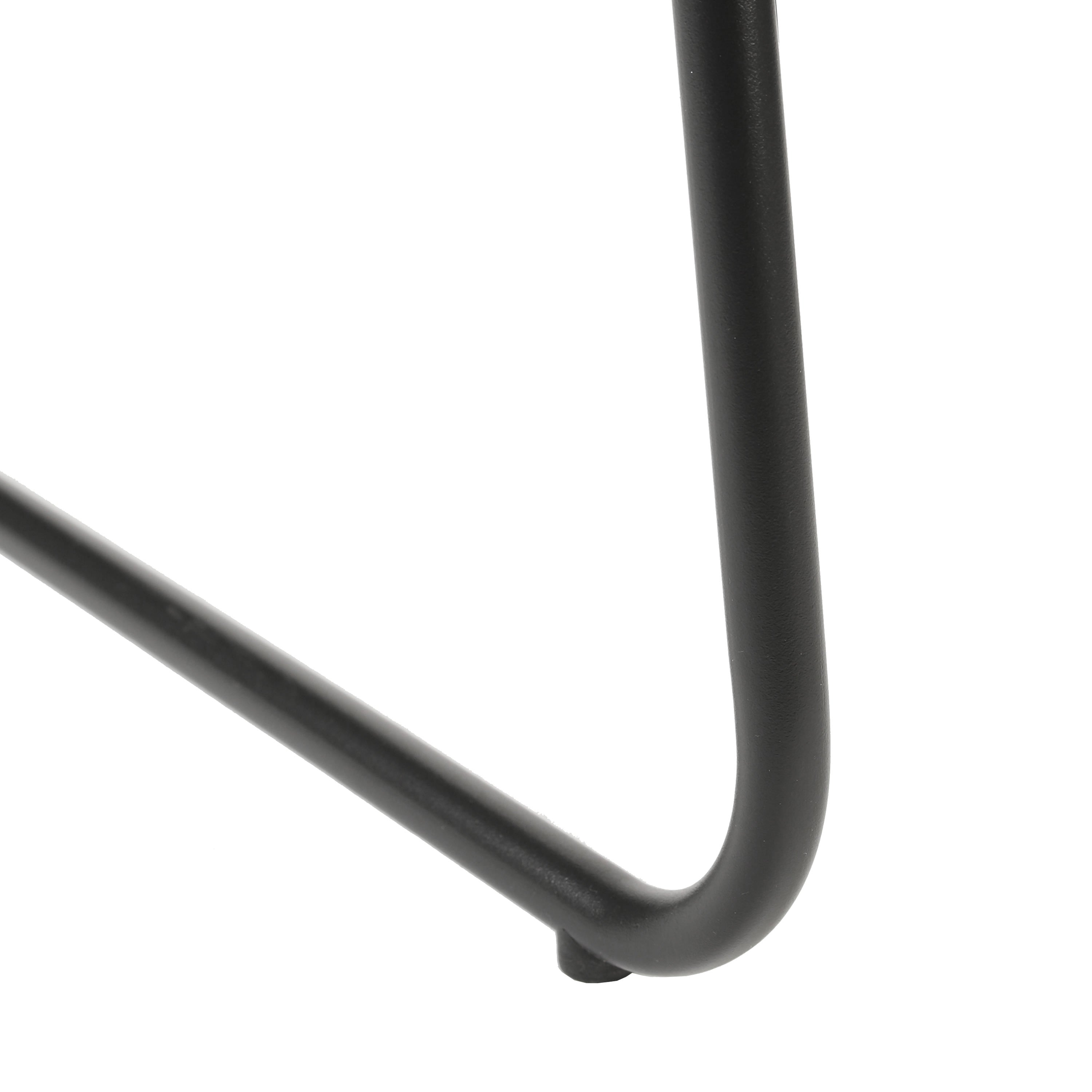 FLASH High Density Stacking Chair with Sled Base 500 lb Gray