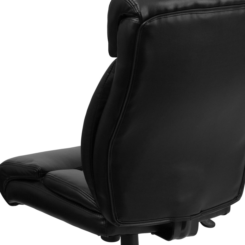 FLASH Hercules Series Big & Tall 400lb High Back Executive Office Chair Black Fabric